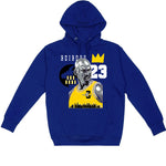 AIR JORDAN 14 LANEY |ILLCURRENCY Royal Blue T-Shirt (The Goat)
