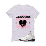 Air Jordan 5 OG 35th Anniversary Matching T-Shirt, Sweatshirts & Hoodies White T-Shirt (Forever Alone)| illcurrency