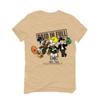 Air Jordan 3 "Palomino" | illcurrency Tan T-Shirt (Paid in Full)