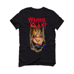 Air Jordan 8 “Playoffs” | illcurrency Black T-Shirt (Wanna play.)