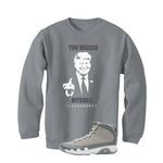 Air Jordan 9 Cool Grey Grey T-Shirt (Trump you missed)| illcurrency