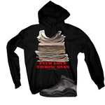Air Jordan 10 Shadow Matching T-Shirt, Sweatshirts & Hoodies Black T-Shirt (Fck Love)| illcurrency