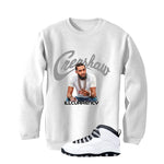 Air Jordan 10 OG Steel White T-Shirt (Crenshaw)| illcurrency