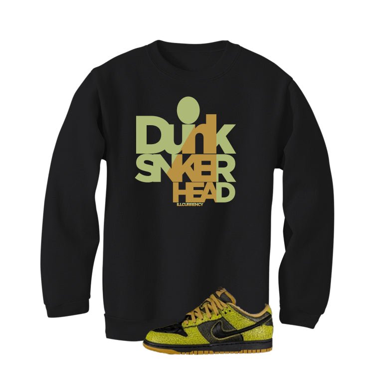Nike Dunk Low Halloween Skull Black T-Shirt (Dunk)| illcurrency