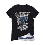 Air Jordan 11 Low Diffused Blue Black T-Shirt (Time Is Money)| illcurrency