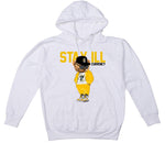 Air Jordan 6 Yellow Ochre | illcurrency White T-Shirt (Stay ill Bear)