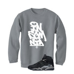 Air Jordan 8 Chrome Matching T-Shirt Grey T-Shirt (Insomnia)| illcurrency
