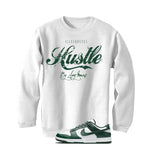 Nike Dunk Low Michigan State White T-Shirt (Hustle By Any Means)