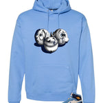 Air Jordan 1 High OG WMNS First in Flight Carolina Blue T-Shirt (SEE NO EVIL)| illcurrency