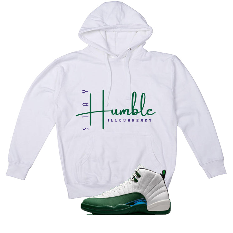 Air Jordan 12 Bucks Matching T-Shirt Stay Humble