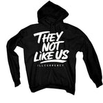 Air Jordan 4 Black Cat Matching T-Shirt, Sweatshirts & Hoodies Black T-Shirt (They not like us)| illcurrency