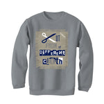 Air Jordan 5 “Georgetown” | illcurrency Grey T-Shirt (Cut from a different cloth)
