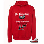 Hoodies Red (The Black Sheep Usually Turns into the goat)