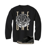 A Ma Maniere x Air Jordan 3 Black Black T-Shirt (The One)| illcurrency