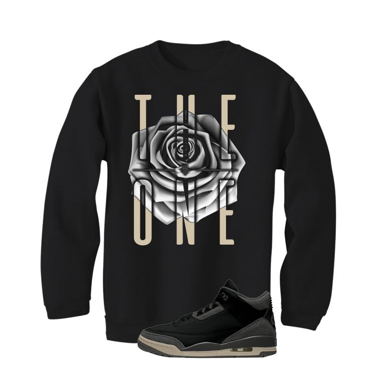 A Ma Maniere x Air Jordan 3 Black Black T-Shirt (The One)| illcurrency