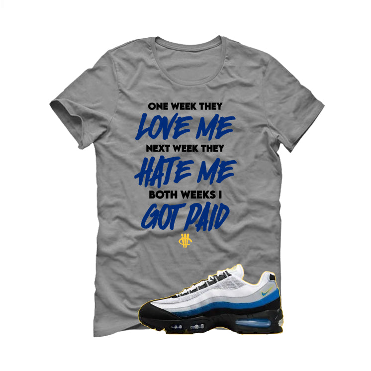 Nike Air Max 95 Big Bubble Wolverine Matching T-Shirt, Sweatshirts, & Hoodies Grey T-Shirt (Paid)| illcurrency