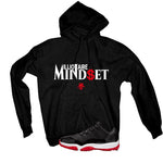 Air Jordan 11 Low Bred Black T-Shirt (Millionaire Mindset)| illcurrency