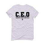 Air Jordan 14 “Black/White” | illcurrency White T-Shirt (CEO)