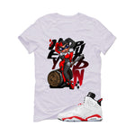 Air Jordan 6 White Infrared Matching T-Shirt Hey Puddin!!