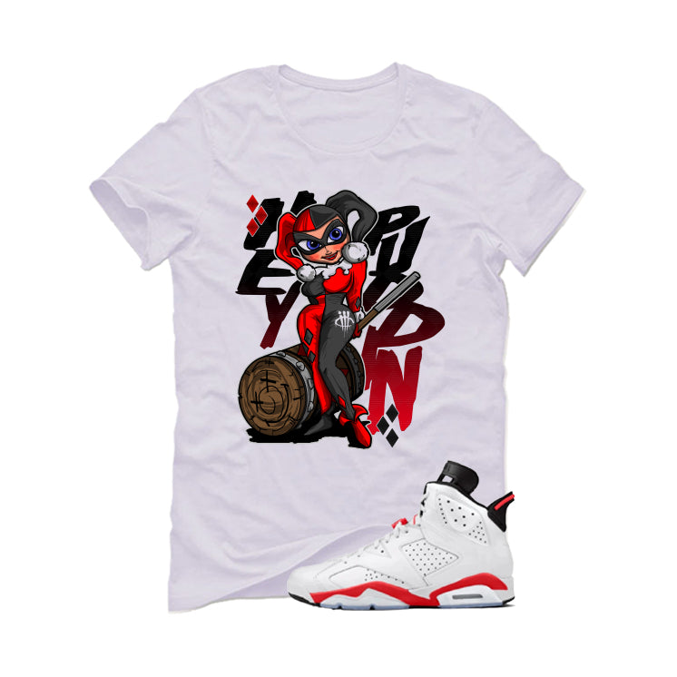 Air Jordan 6 White Infrared Matching T-Shirt Hey Puddin!!