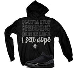 Air Jordan 3 Black Cat Black T-Shirt (Gotta Stop Spending Money)| illcurrency