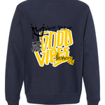 Nike Dunk Low “Michigan” | illcurrency Navy Blue T-Shirt (Good Vibes)