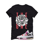 Air Jordan 4 Comic Matching T-Shirt Black T-Shirt (The One)| illcurrency