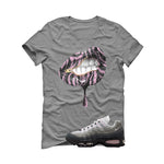 Nike Air Max 95 Pink Foam Matching T-Shirt, Sweatshirts, & Hoodies Grey T-Shirt (Lips Uncensored)| illcurrency