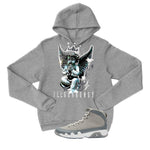 Air Jordan 9 Cool Grey Grey T-Shirt (Graffiti Angel)| illcurrency
