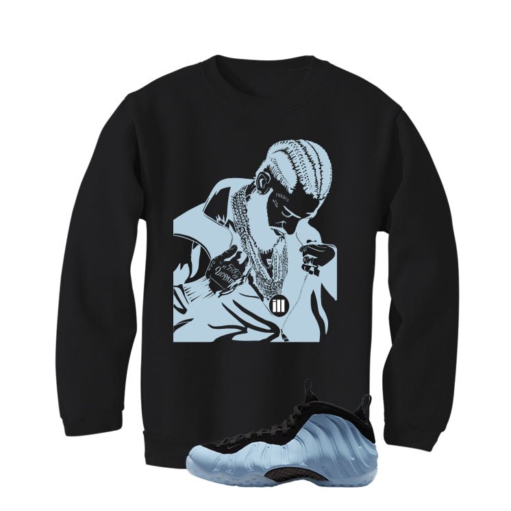 Nike Air Foamposite One Psychic Blue Black T-Shirt (Nipsey)| illcurrency