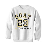 Air Jordan 11 Gratitude | ILLCURRENCY White T-Shirt (GOAT 23)