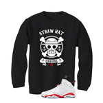 Air Jordan 6 White Infrared Matching T-Shirt Straw Hat Cruise