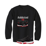 Air Jordan 11 Low Bred Black T-Shirt (addicted to kicks)| illcurrency