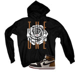 Air Jordan 1 High OG Love The Game Matching T-Shirt Black T-Shirt (The One)| illcurrency