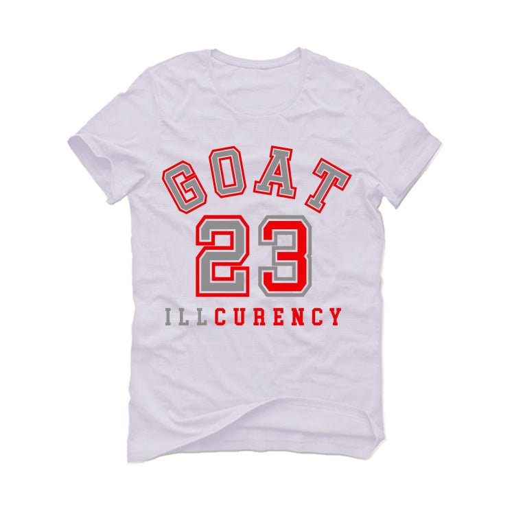 Air Jordan 13 Wolf Grey - White T-Shirt (GOAT 23)