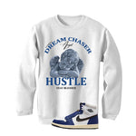 Air Jordan 1 Rare Air Deep Royal Blue White T-Shirt (Dream Chaser Angel)| illcurrency