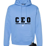 Air Jordan 5 Black/University Blue Matching T-Shirt Carolina Blue T-Shirt (Ceo)| illcurrency