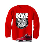 Air Jordan 4 Toro Bravo Matching T-Shirt, Sweatshirts, & Hoodies Red T-Shirt (Gone)| illcurrency