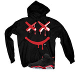 Air Jordan 6 Reverse Infrared Matching T-Shirt, Sweatshirts & Hoodies Black T-Shirt (Happy Drip)| illcurrency