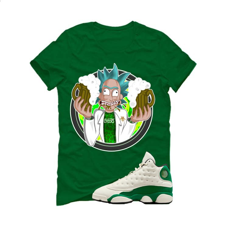 Air Jordan 13 GS Pine Green Pine Green T-Shirt (cheers)| illcurrency