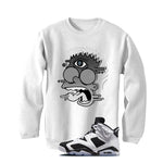 Air Jordan 6 Oreo Matching T-Shirt White T-Shirt (Blinded)| illcurrency
