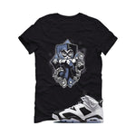 Air Jordan 6 Oreo Matching T-Shirt Black T-Shirt (Jack in a Box)| illcurrency