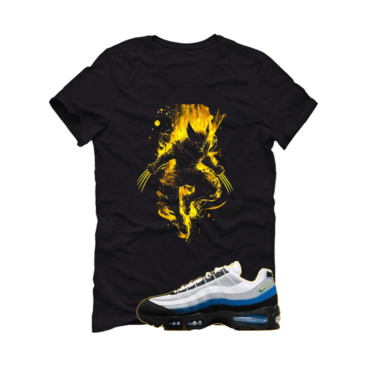Nike Air Max 95 Big Bubble Wolverine Matching T-Shirt, Sweatshirts, & Hoodies Black T-Shirt (Wolverine)| illcurrency
