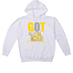 Air Jordan 11 Low WMNS “Yellow Snakeskin” White T-Shirt (Got Em)
