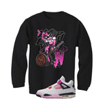 Air Jordan 4 Comic Matching T-Shirt Black T-Shirt (Hey Puddin!!)| illcurrency