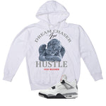 Air Jordan 4 White Cement White T-Shirt (Dream Chaser Angel)| illcurrency