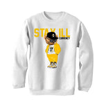 Air Jordan 6 Yellow Ochre | illcurrency White T-Shirt (Stay ill Bear)