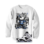 Air Jordan 6 Oreo Matching T-Shirt White T-Shirt (Stitchez)| illcurrency