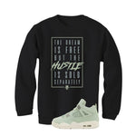 Air Jordan 4 WMNS Seafoam Black T-Shirt (Dream is Free)| illcurrency