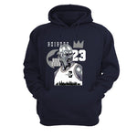 Air Jordan 5 “Georgetown” | illcurrency Navy Blue T-Shirt (The Goat)
